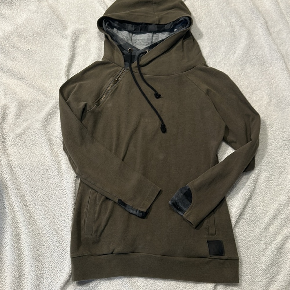 Ampersand double hooded sweatshirt